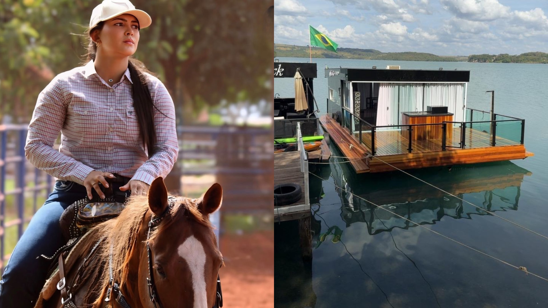 PF apreende cavalo de competição e flutuante com pista de dança ligados à família investigada por tráfico e lavagem de dinheiro
