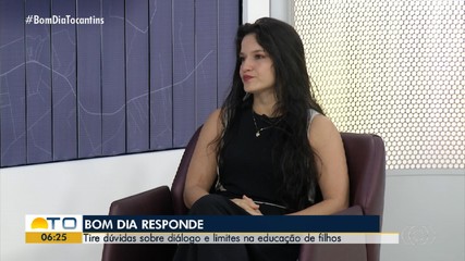 Especialista explica sobre diálogo e limites na educação infantil no Bom Dia Responde