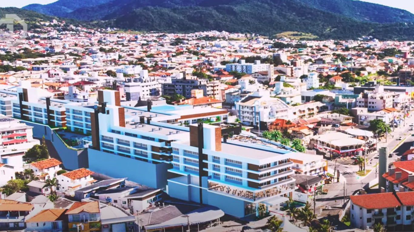 FOTOS: como era para ser e como está empreendimento de luxo que virou 'pesadelo' em Florianópolis 