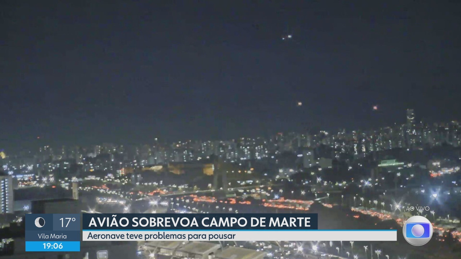 Avião de pequeno porte tem problema em trem de pouso e segue para Jundiaí, na Grande SP, para fazer pouso de emergência