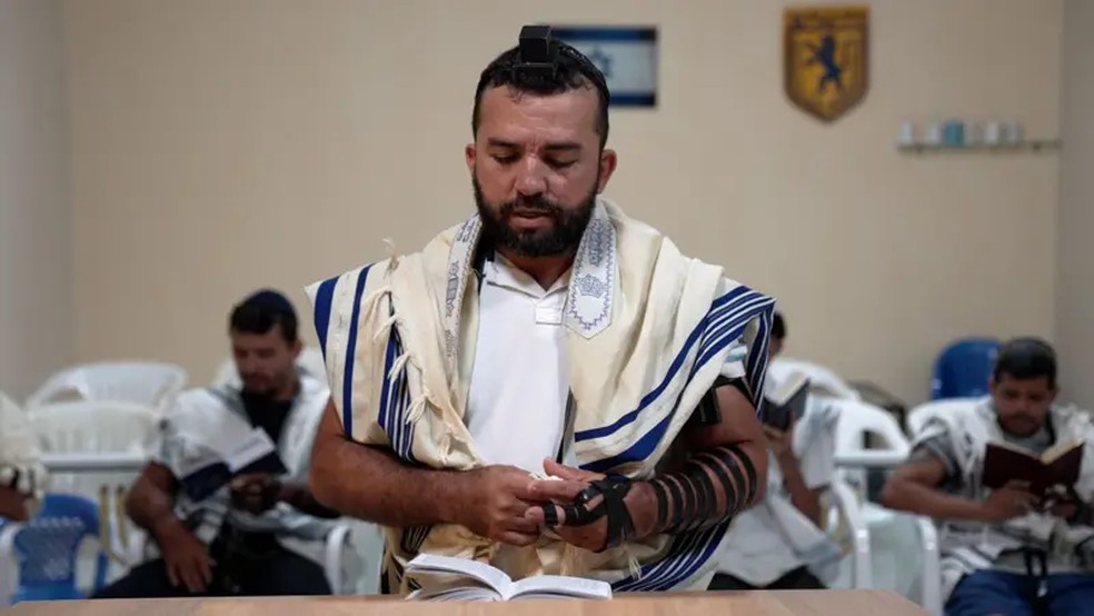 Em Tibau (RN), primeiras converses ao judasmo ocorreram em 2016.  Foto: Felix Lima/BBC