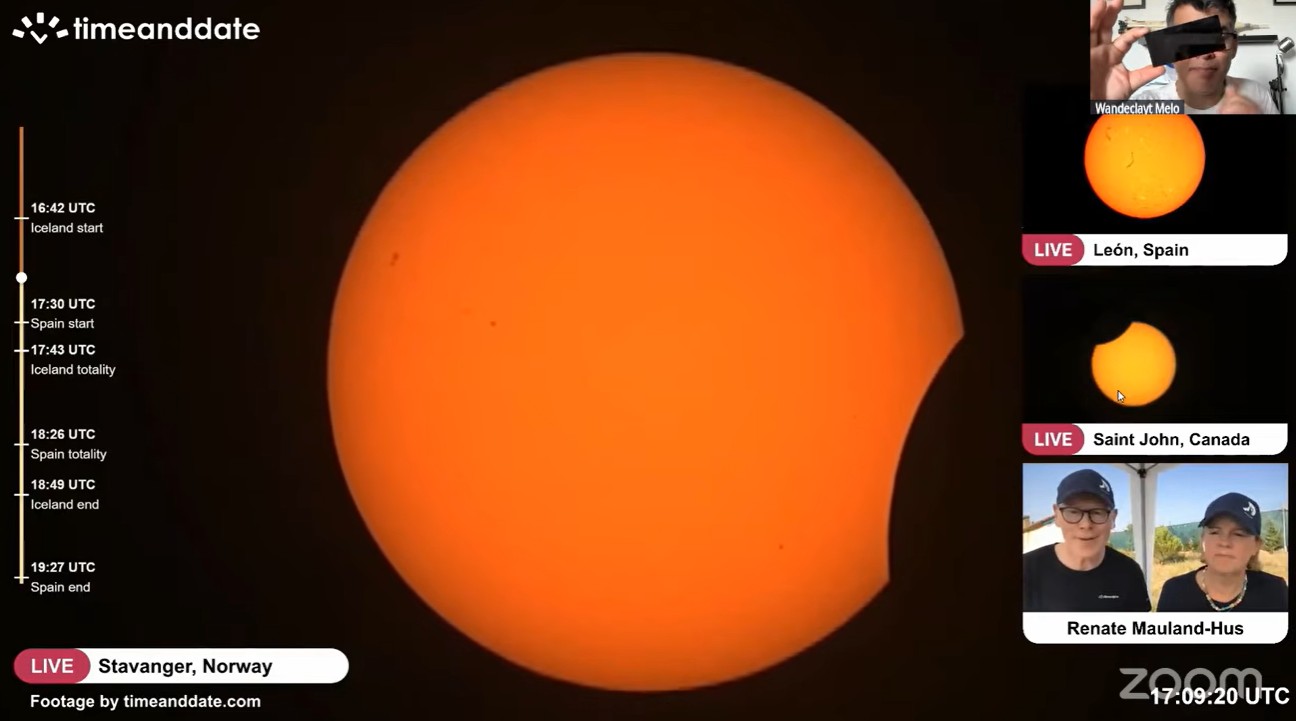 Eclipse solar total: veja FOTOS do fenômeno pelo mundo