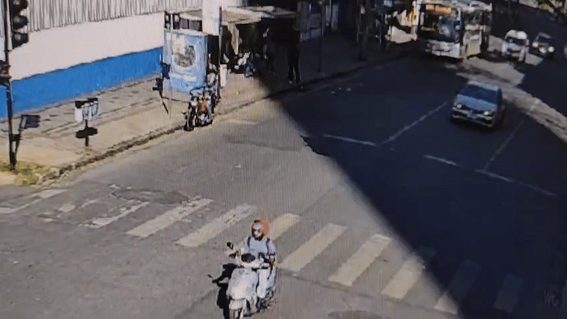 VÍDEO: pedestre é atingida por carro após batida no Centro de BH