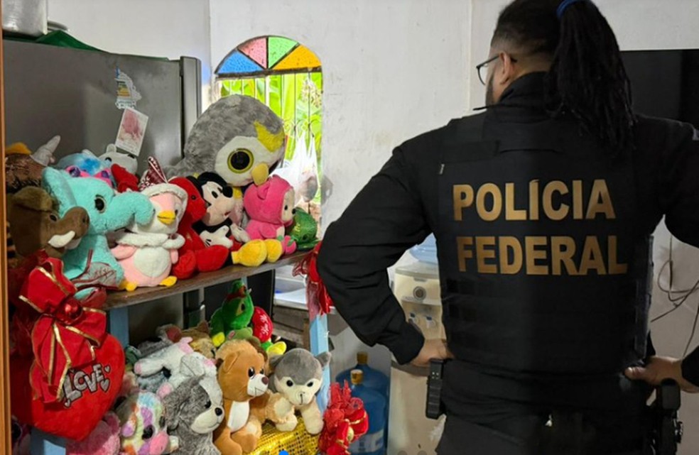 PF faz megaoperação de combate ao abuso sexual de crianças e adolescentes em todo o país. — Foto: PF