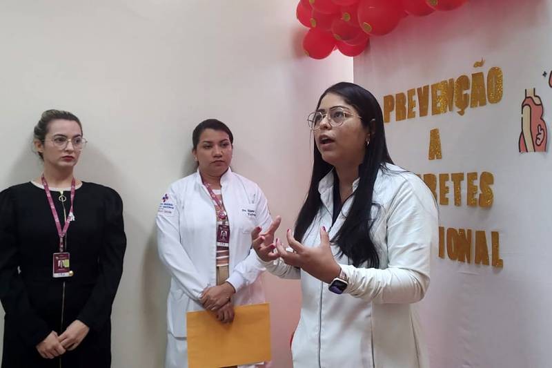 Hospital Regional do Baixo Amazonas promove ação de prevenção a diabetes gestacional
