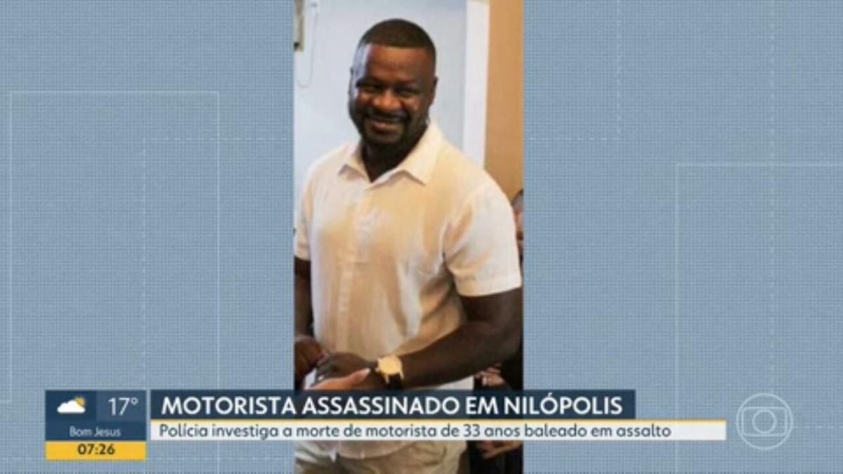 Motorista de aplicativo é morto em Nilópolis; vítima estava com passageiros quando teria sofrido tentativa de assalto