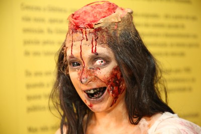 Maquiagem para a Zombie Walk