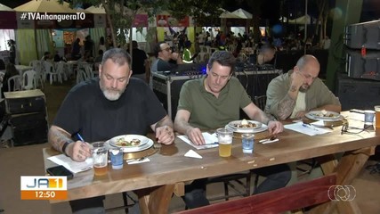 Cinquenta participantes disputam no Festival Gastronômico de Taquaruçu
