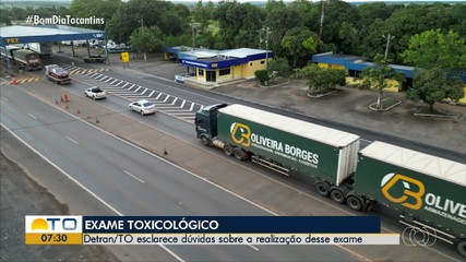 Detran explica a importância do exame toxicológico