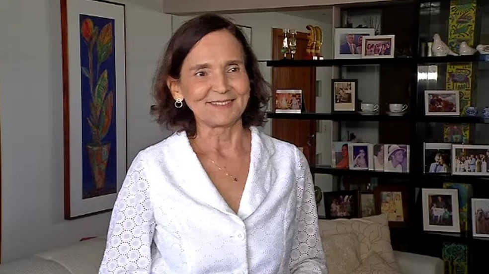 Izolda Cela (PSB), candidata à prefeitura de Sobral pela primeira vez. — Foto: TV Verdes Mares