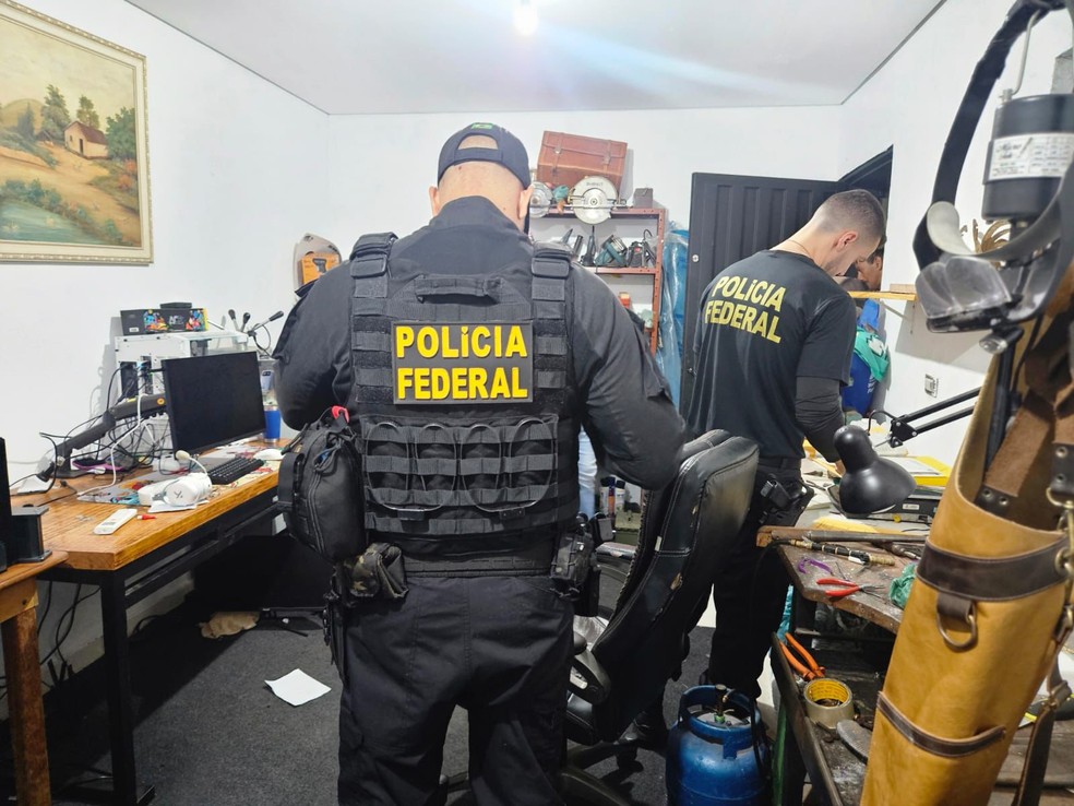 Opera&ccedil;&atilde;o para combater compra e venda ilegal de ouro na regi&atilde;o de S&atilde;o Jos&eacute; do Rio Preto (SP) &mdash; Foto: Divulga&ccedil;&atilde;o / Pol&iacute;cia Civil