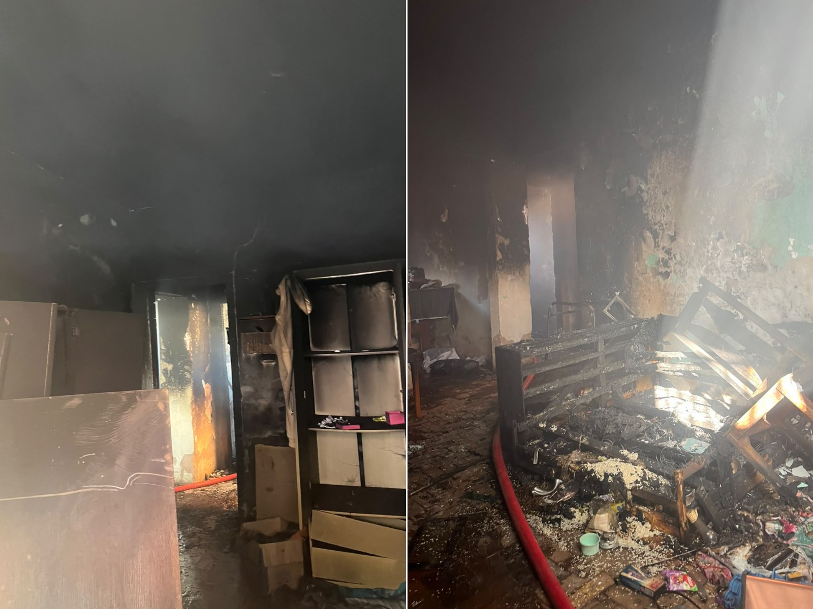 Homem coloca fogo em casa após desavença com proprietário em Manhuaçu