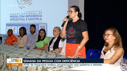 APAE realiza programação para a Semana da Pessoa com Deficiência em Araguaína