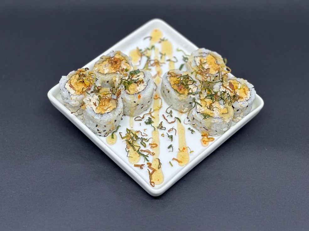 Sushi de tambaqui — Foto: Valdir Vargas