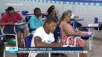 Cinco escolas municipais oferecem vagas na EJA para concluir o ensino fundamental