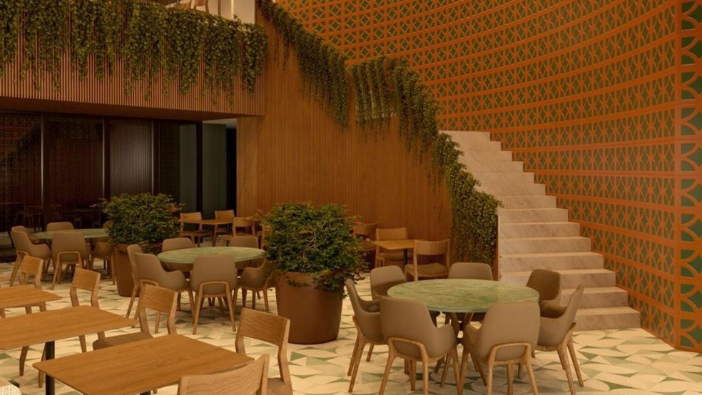 Restaurante pernambucano oferece 100 vagas de emprego em Fortaleza. — Foto: Turíbio Santos e Zezinho Santos Arquitetura/ Divulgação
