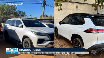 Mandados de buscas contra fraudes rurais são cumpridos na região norte de Palmas