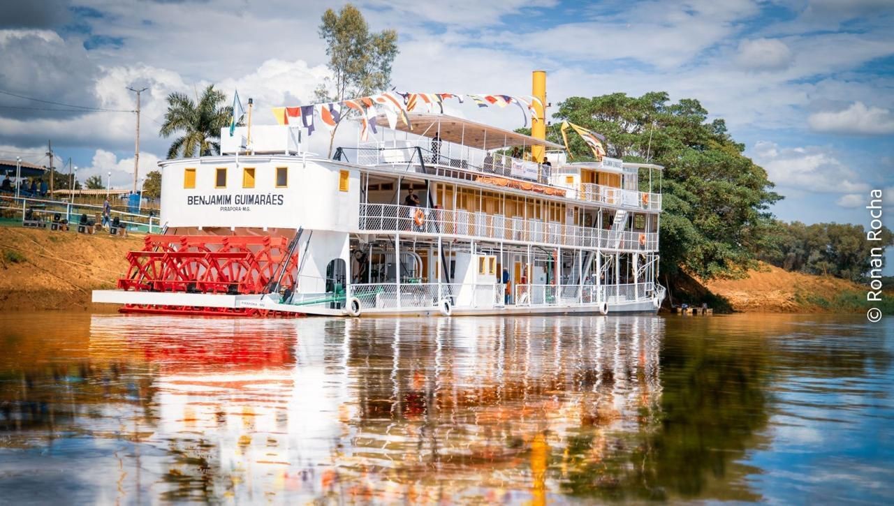 Único barco a vapor em funcionamento no mundo pode ser visitado em MG