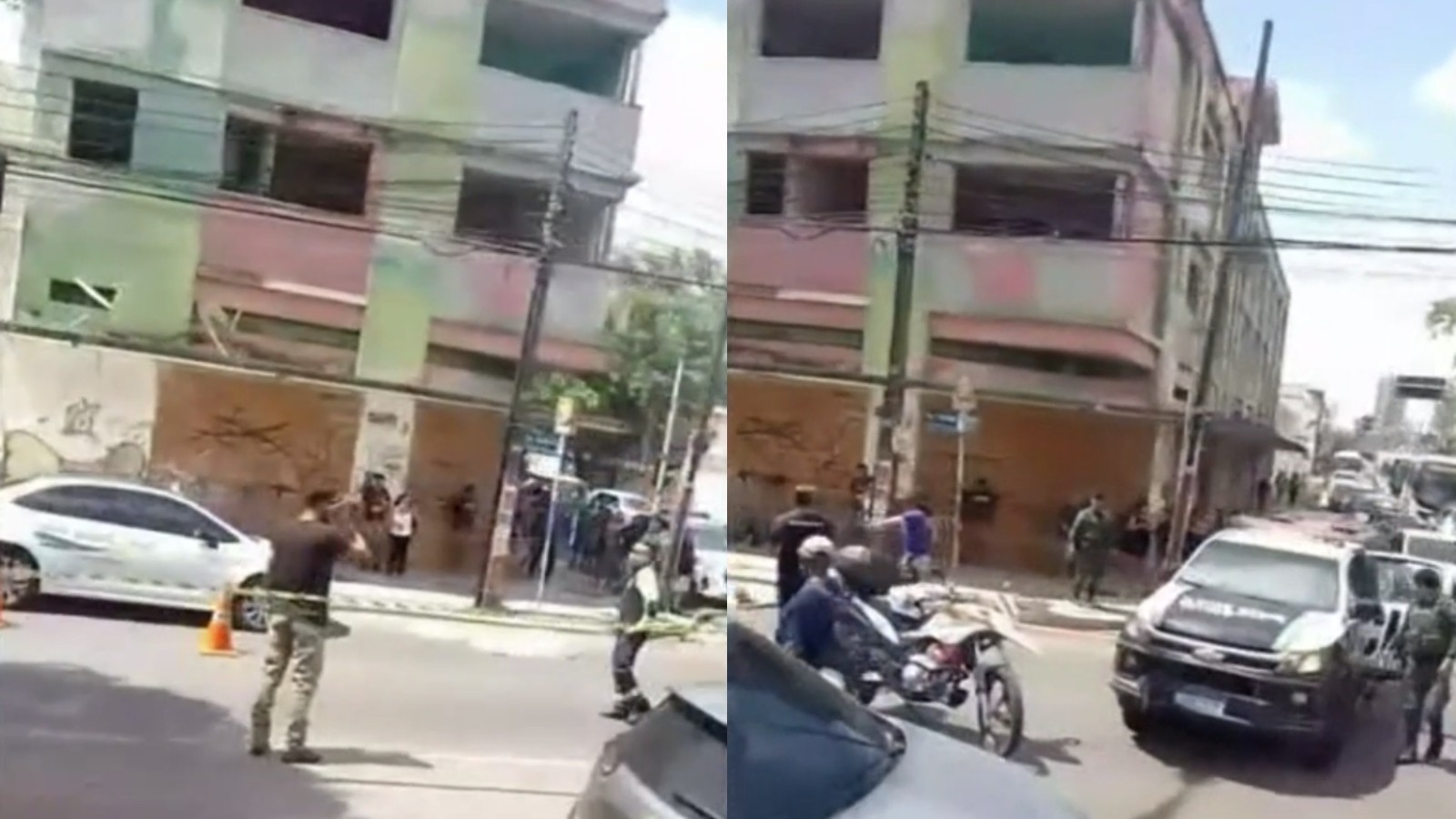 Idosa morre atropelada por táxi em cruzamento movimentado de Fortaleza