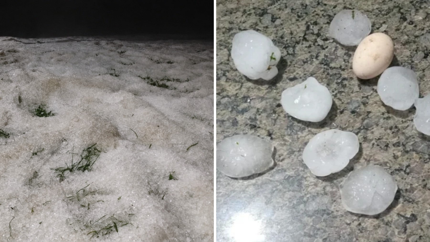 Pinhão Enfrenta Granizo do Tamanho de Ovos e Deixa 200 Casas Afetadas