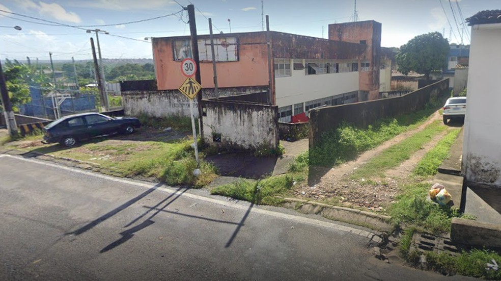 Delegacia de Felipe Camarão, na Zona Oeste de Natal — Foto: Google Street View/Reprodução