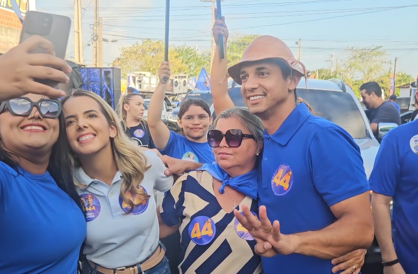 Allyson Bezerra propõe programa para jovens em carreata em Natal | G1