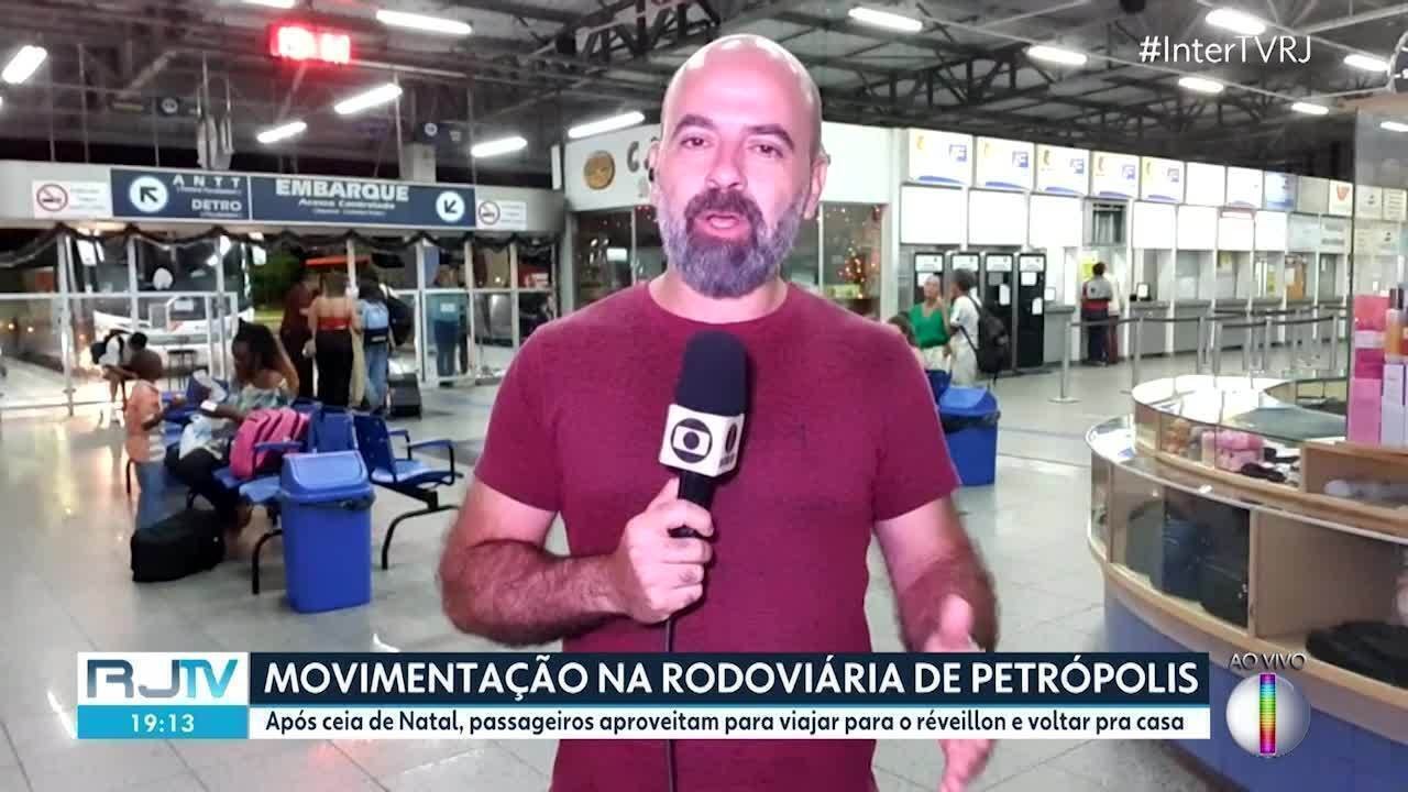 Rodoviária de Petrópolis deve receber cerca de 30 mil pessoas até o Ano Novo