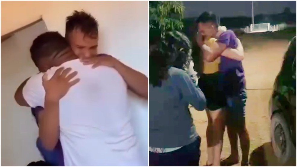 Refém foge de cativeiro, se alimenta de caju por 4 dias em mata e reencontra família — Foto: Reprodução