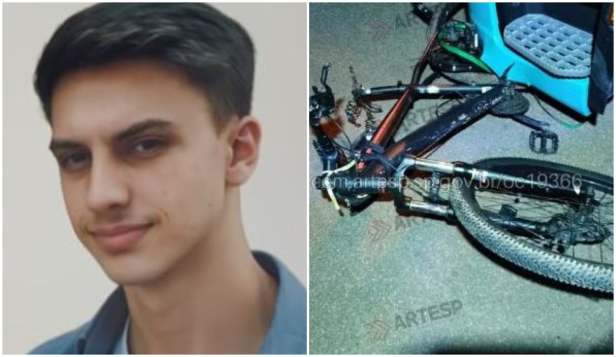 Ciclista de 18 anos morre atropelado por caminhão em grave acidente no interior de SP