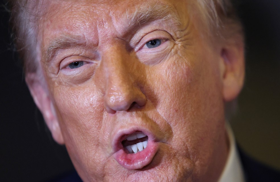 Presidente dos EUA, Donald Trump, em 30 de março de 2025 — Foto: Reuters/Kevin Lamarque