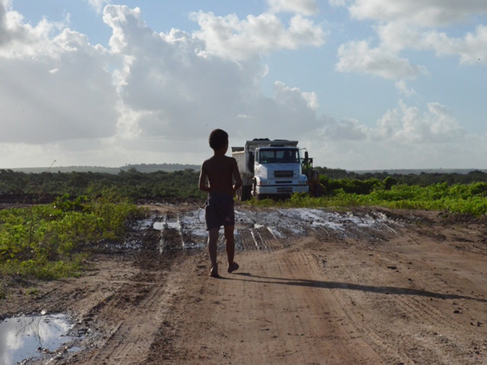 Lixo do Rger  Foto: Aline Oliveira/g1