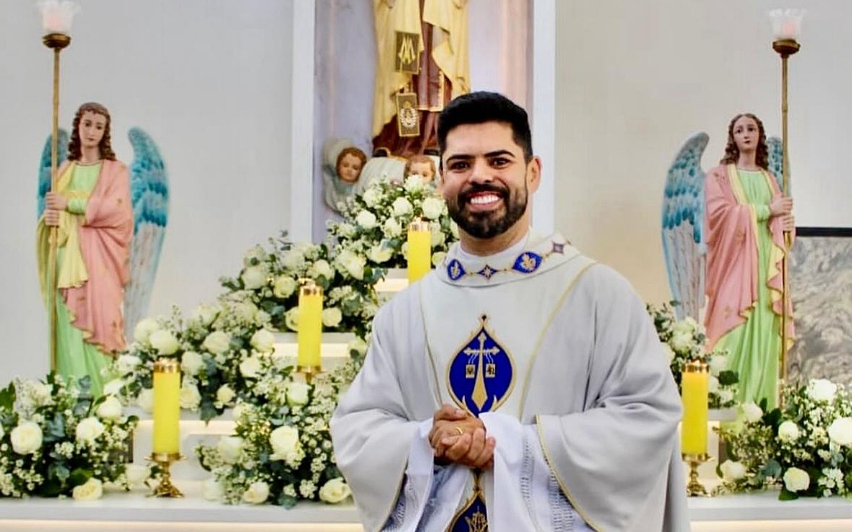 Morre padre Júlio César Agripino, aos 38 anos, em Carmo do Rio Claro