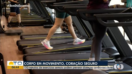 Exercícios semanais podem prevenir doenças cardiovasculares