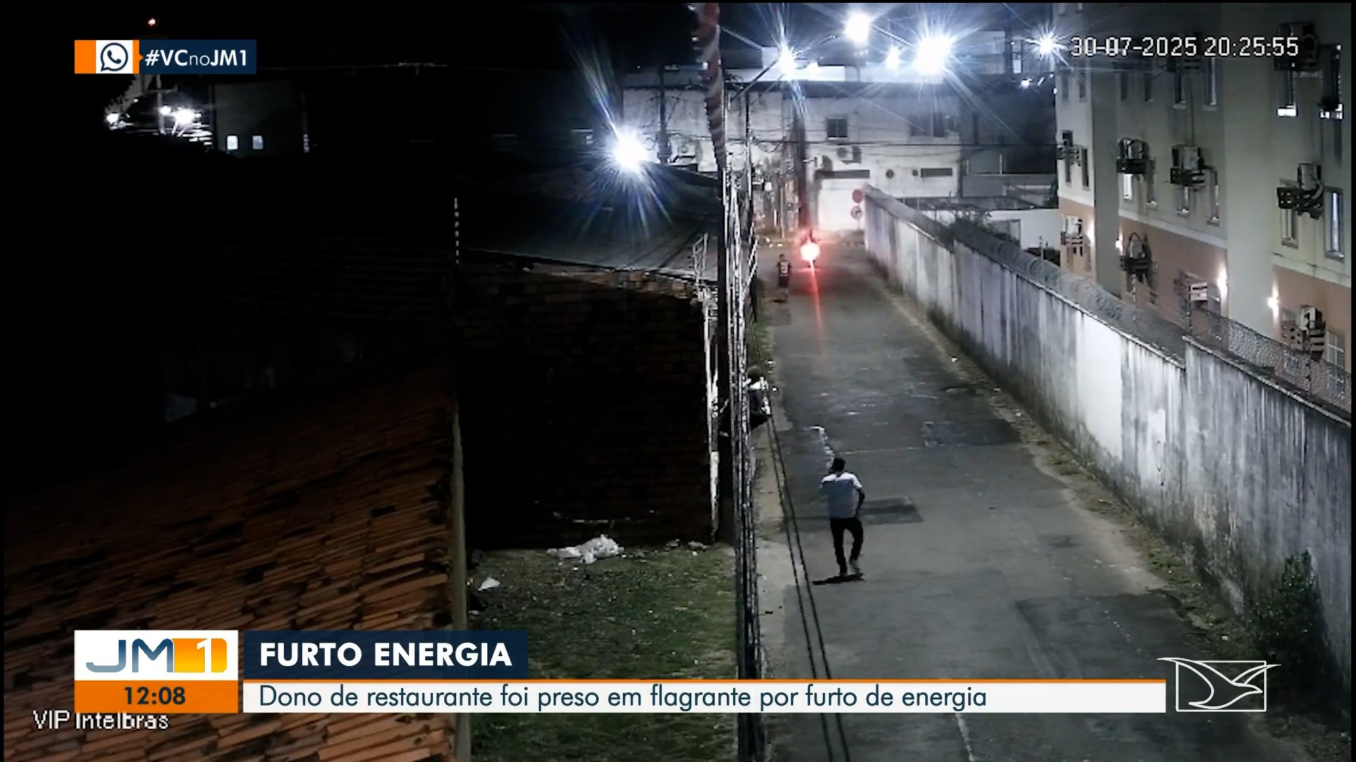 Empresário é preso em flagrante suspeito de furtar energia elétrica para um restaurante em São Luís