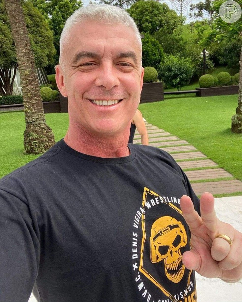 Alexandre Correa, ex-marido da apresentadora. — Foto: Redes sociais
