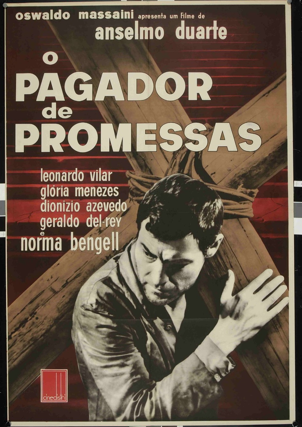 5 de 5
'O Pagador de Promessas' &eacute; a obra mais famosa de Anselmo Duarte &mdash; Foto: Prefeitura de Salto/Divulga&ccedil;&atilde;o