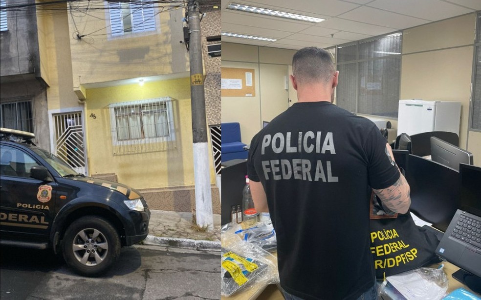 Polícia Federal investiga quadrilha que aplica golpe do FGTS em jogadores de futebol — Foto: Polícia Federal