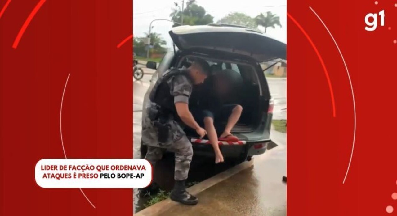 Suspeito de ordenar ataques contra facções rivais é preso no Amapá