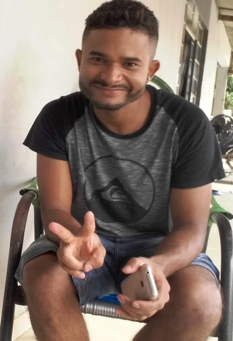 Lumar Lopes, de 28 anos, confessou o crime à família em Sorriso — Foto: Arquivo pessoal