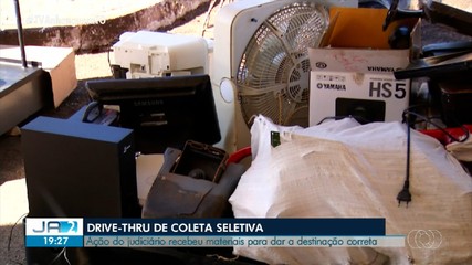 Ação do judiciário recebe materiais para dar destinação correta; saiba mais