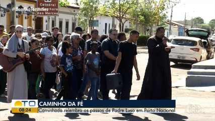 Caminhada de fé e devoção relembra os passos de Padre Luso em Porto Nacional