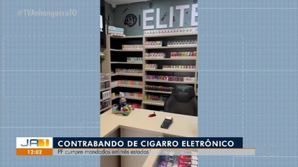 Operação cumpre mandados de busca em operação contra comércio de cigarros eletrônicos