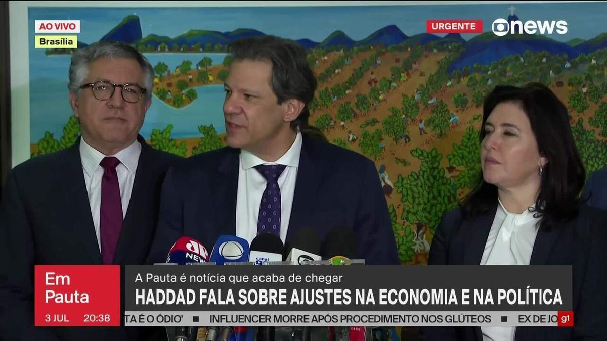 Após reunião, Haddad anuncia corte de R$ 25 bi em despesas e diz que Lula determinou que seja cumprido o arcabouço fiscal