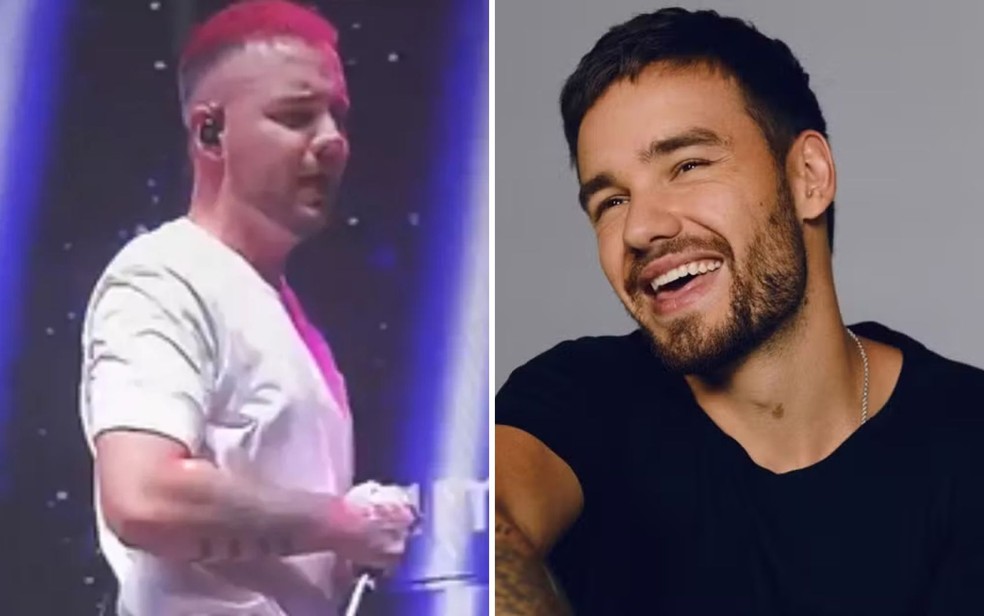 Liam Payne, do One Direction, se apresentou em Goiânia — Foto: Reprodução/Redes sociais