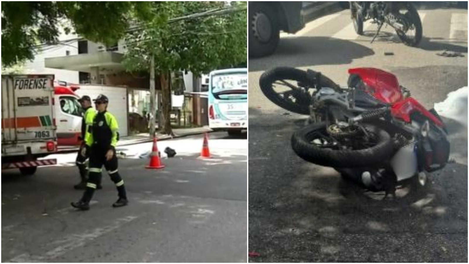 Motociclista de app sem habilitação avança preferencial e morre atropelado em Fortaleza