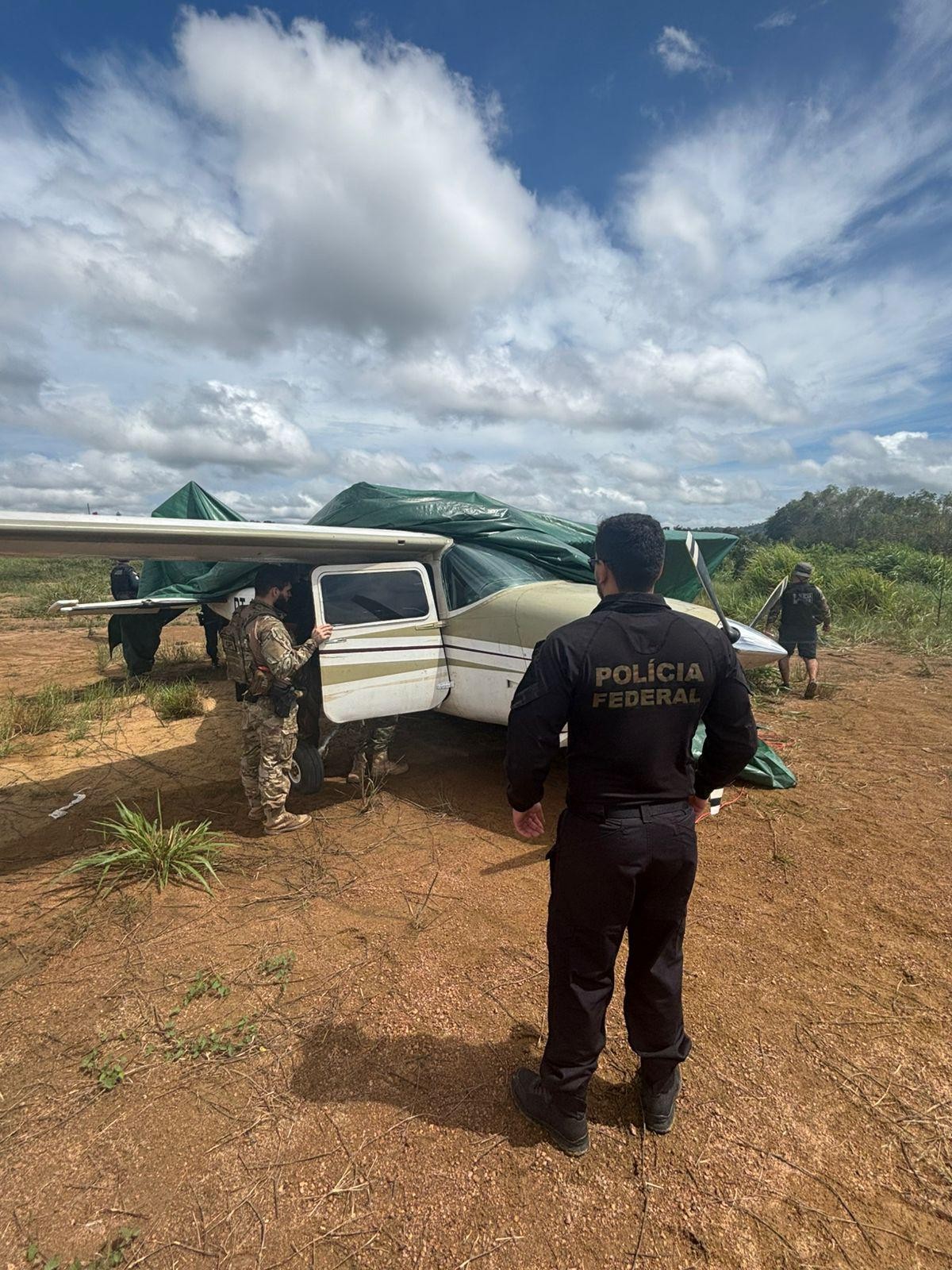 Tráfico na Amazônia: uma tonelada de drogas é apreendida em avião no sudoeste do Pará