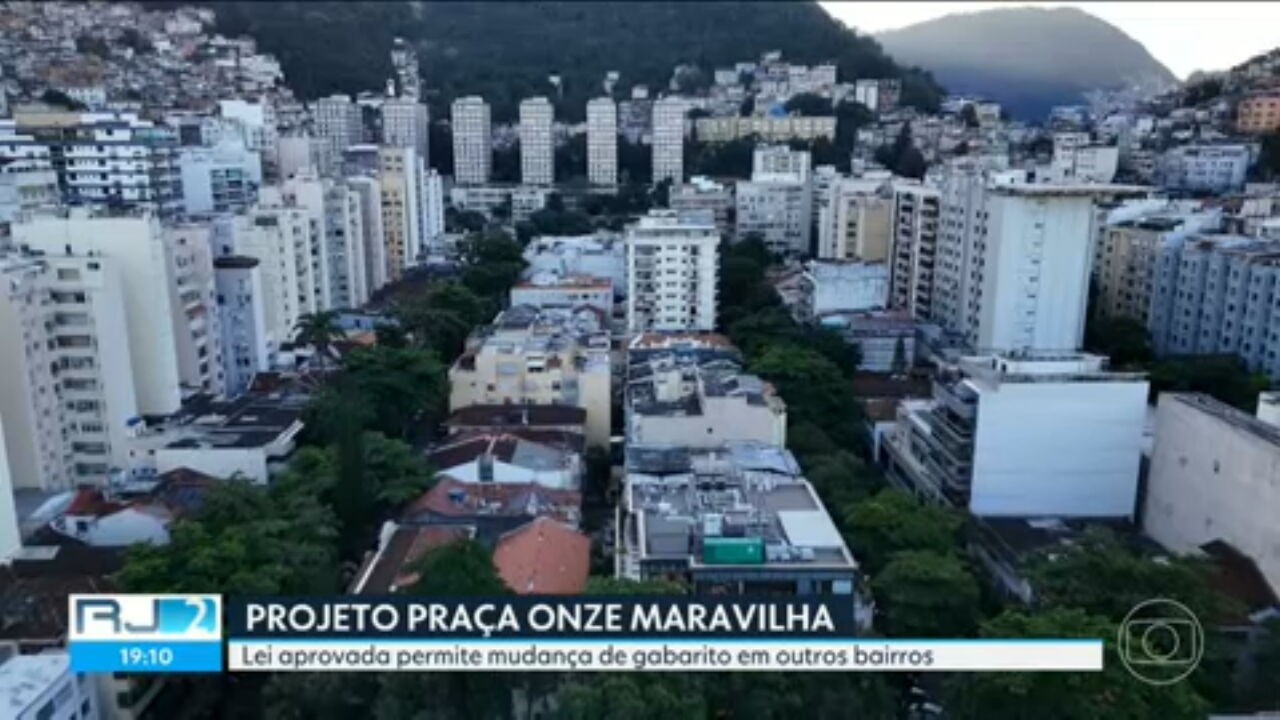 Medida do projeto de lei do Praça Onze Maravilha a