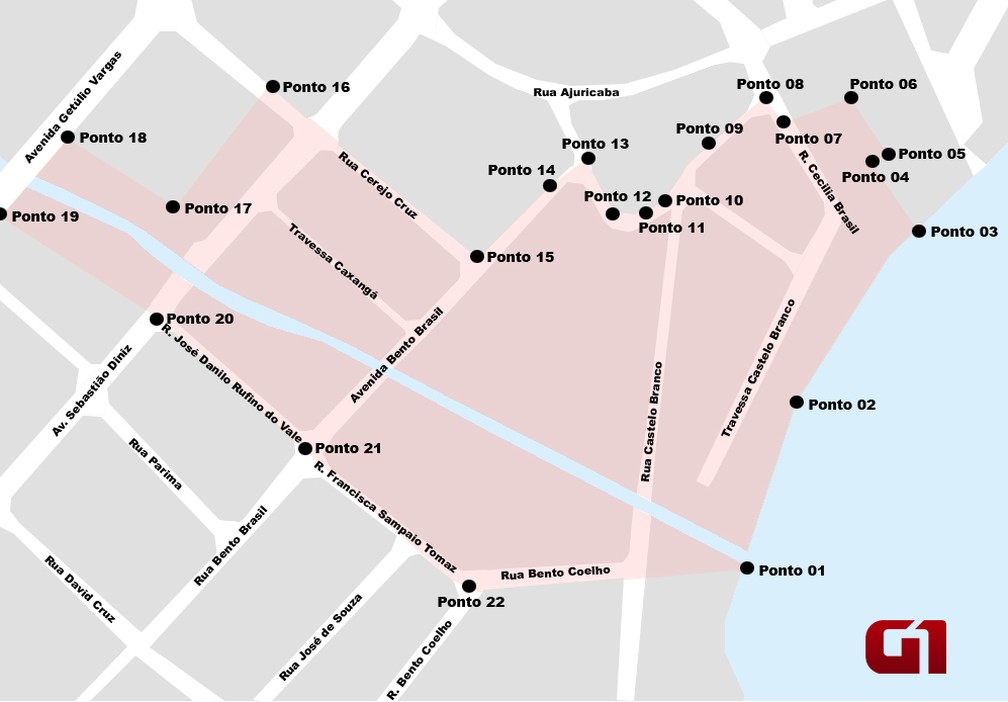 Novo mapa que Promete ser o mapa do momento nome: rebaixados nas ruas