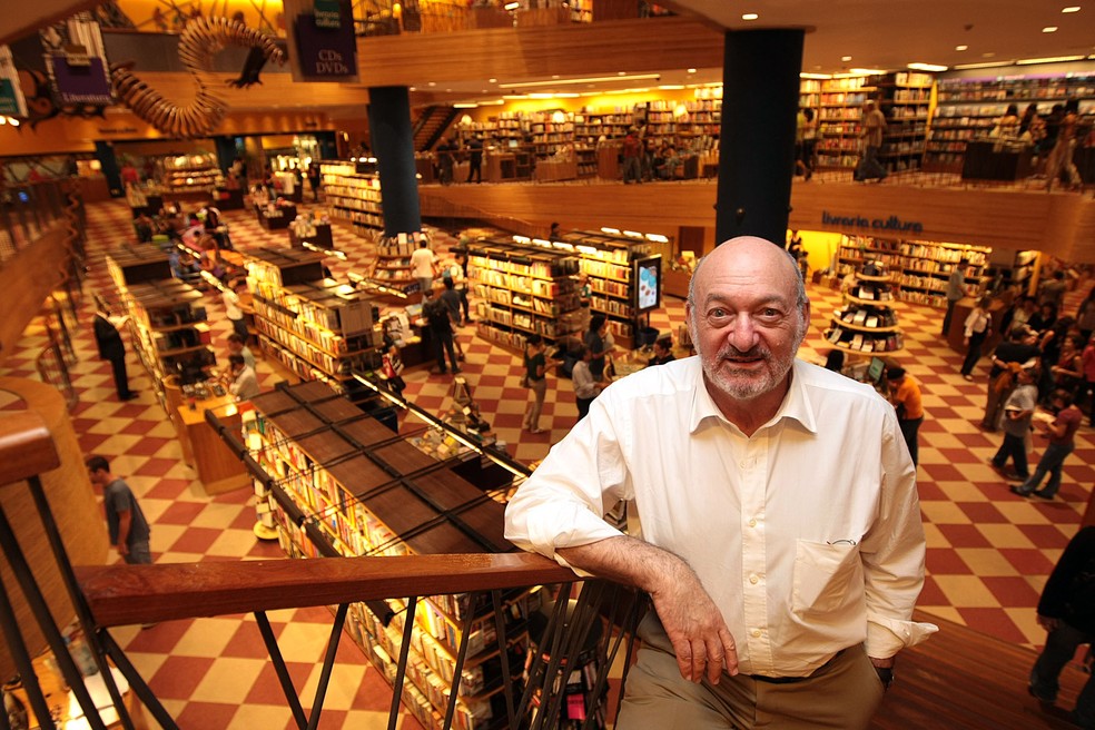 Pedro Herz, proprietário da Livraria Cultura, em janeiro de 2009 — Foto: PAULO PINTO/ ESTADÃO CONTEÚDO