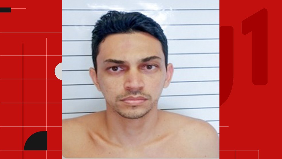 Conhecido como "Dom", Jonathan chegou a ser apontado como um dos chefes do Comando Vermelho na Paraíba — Foto: Ministério da Justiça